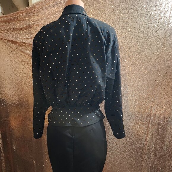 Black Jacket & Skirt Set - Picture 3 of 5